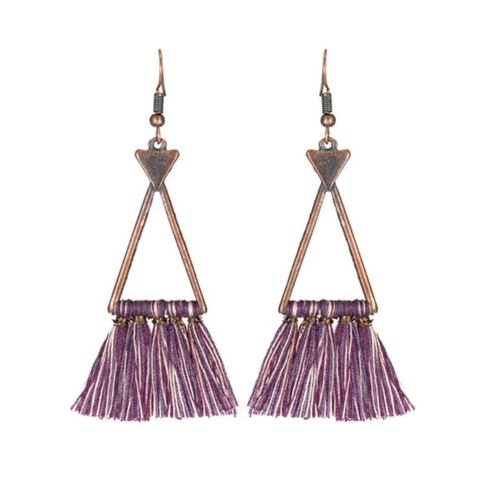 Hollow Tassel Earrings